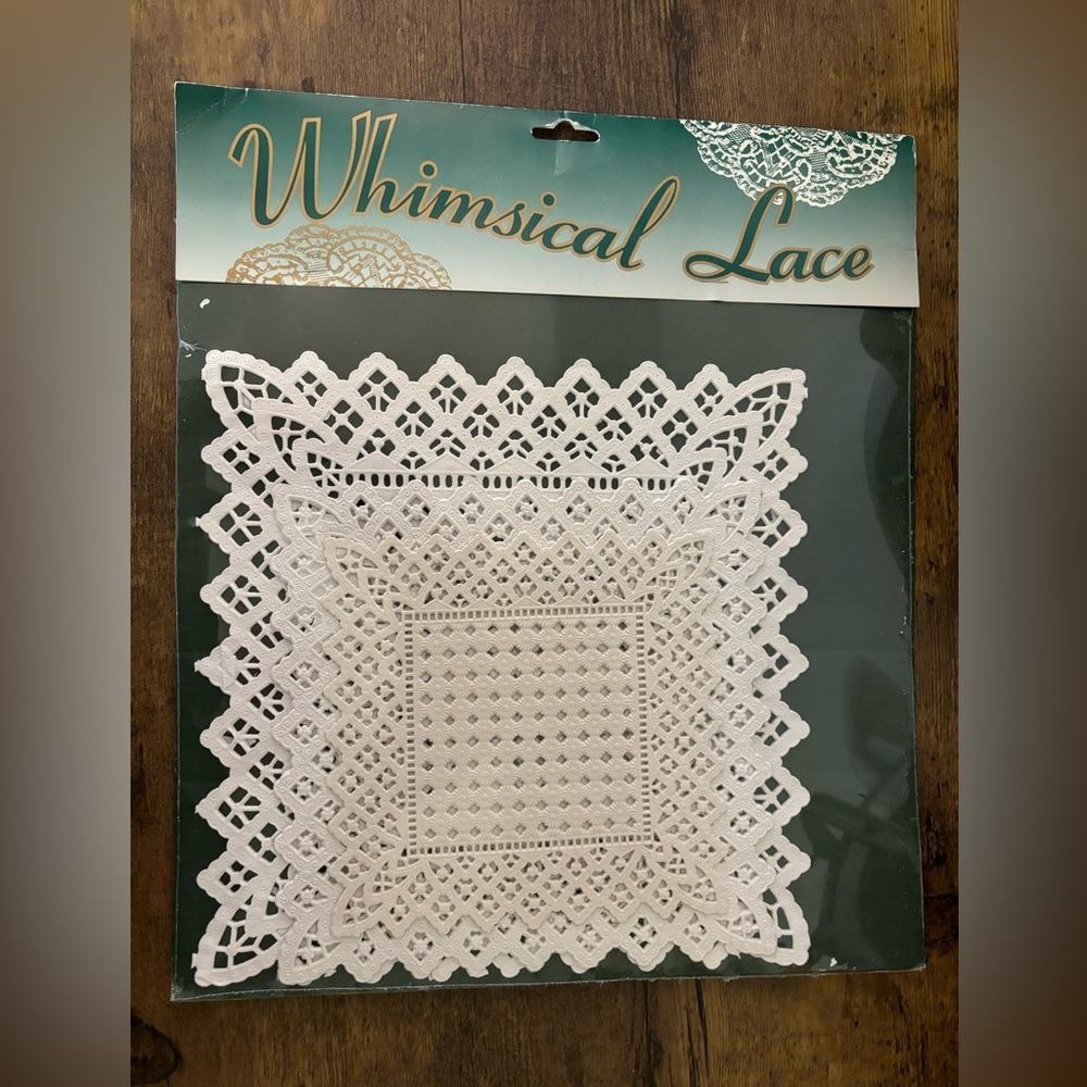 Sissinn Imports Whimsical Lace Paper Doilies, Various Sizes, Set of 60